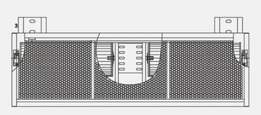 220V-50Hz nước ấm Theodoor sưởi Air Curtain Fan Đối với Nhà hàng