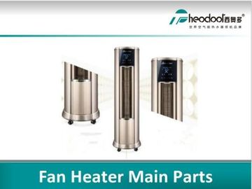 2024Warm Sun Series Fan Vertical Heater With Smart Touch Screen Control Sưởi ấm Điều hòa không khí